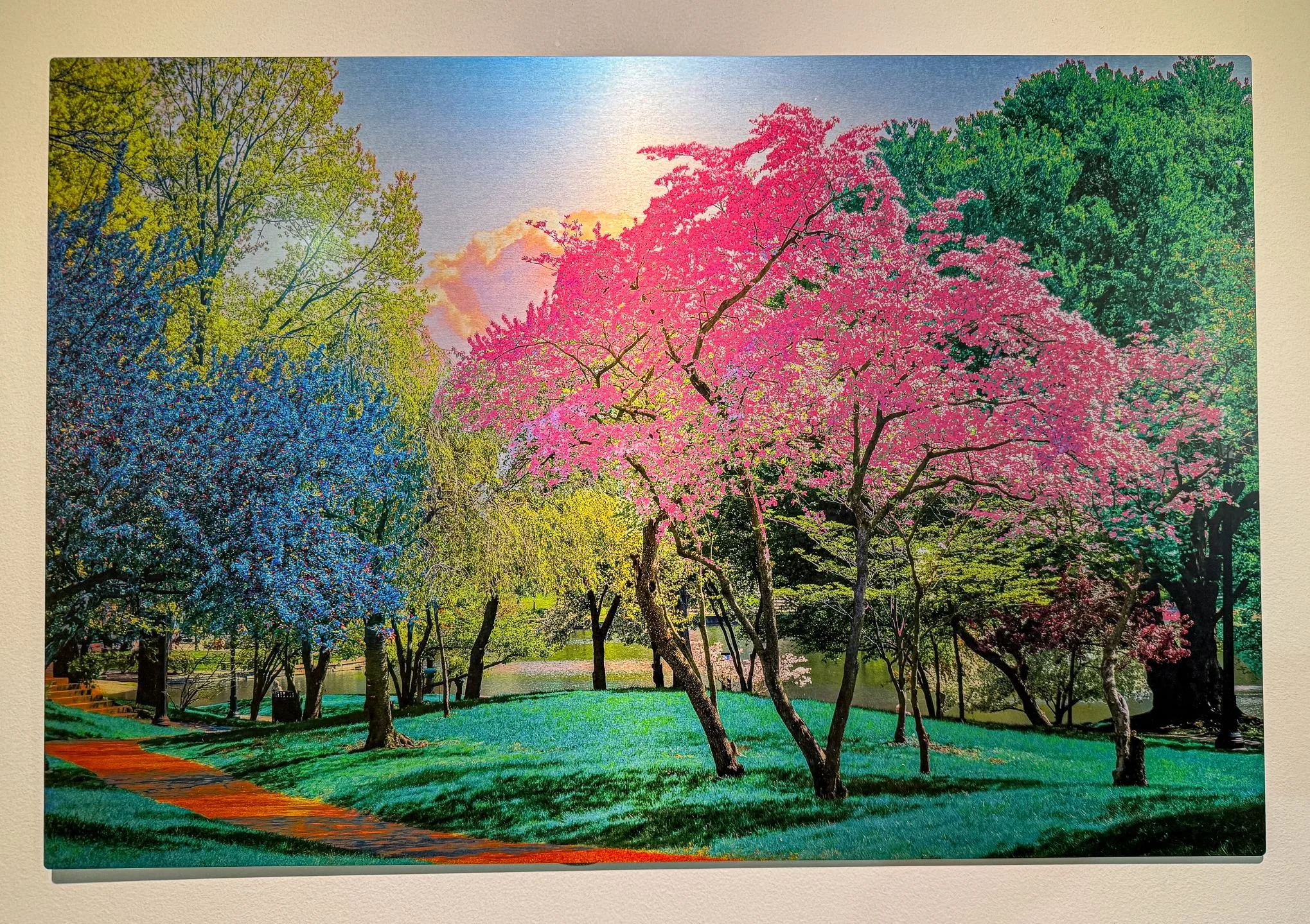 It's Already Gorgeous – Surreal Cleveland Spring Landscape, Wade